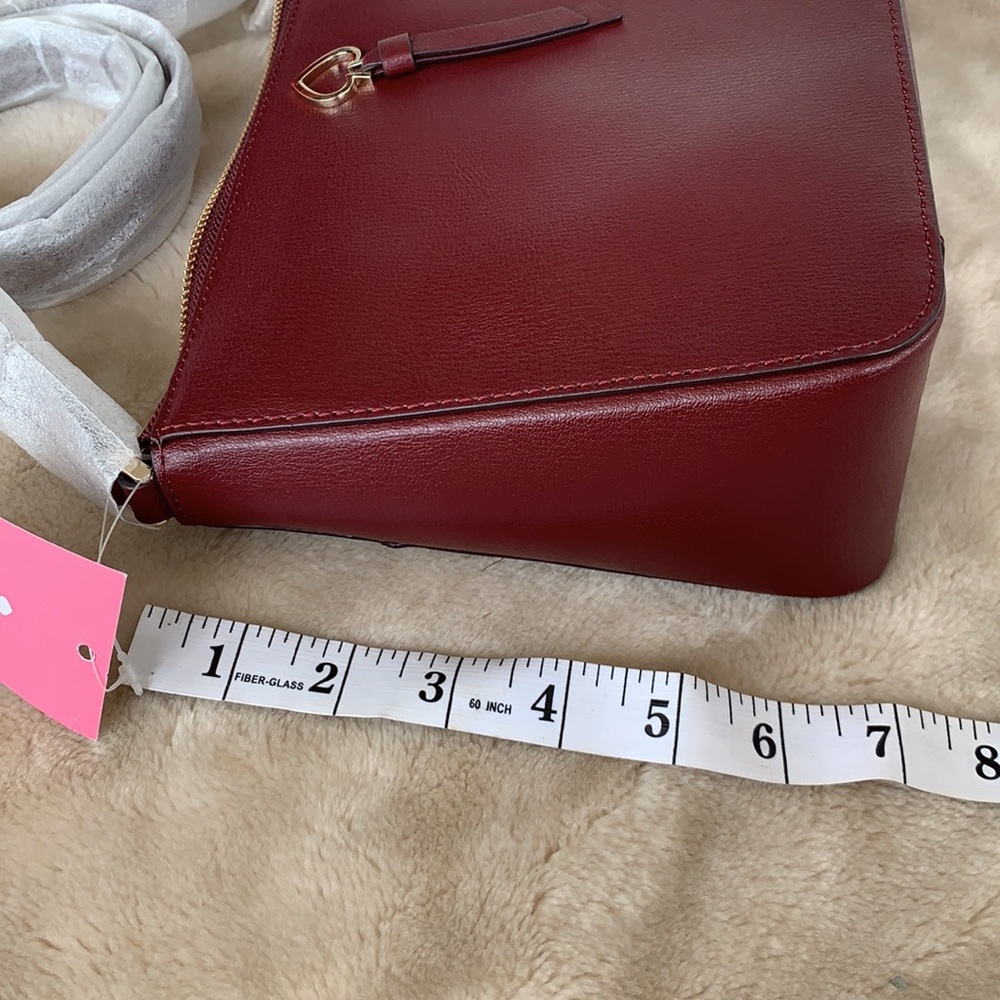 NWT Burgundy Kate Spade ♠️ Crossbody - Picture 5 of 7